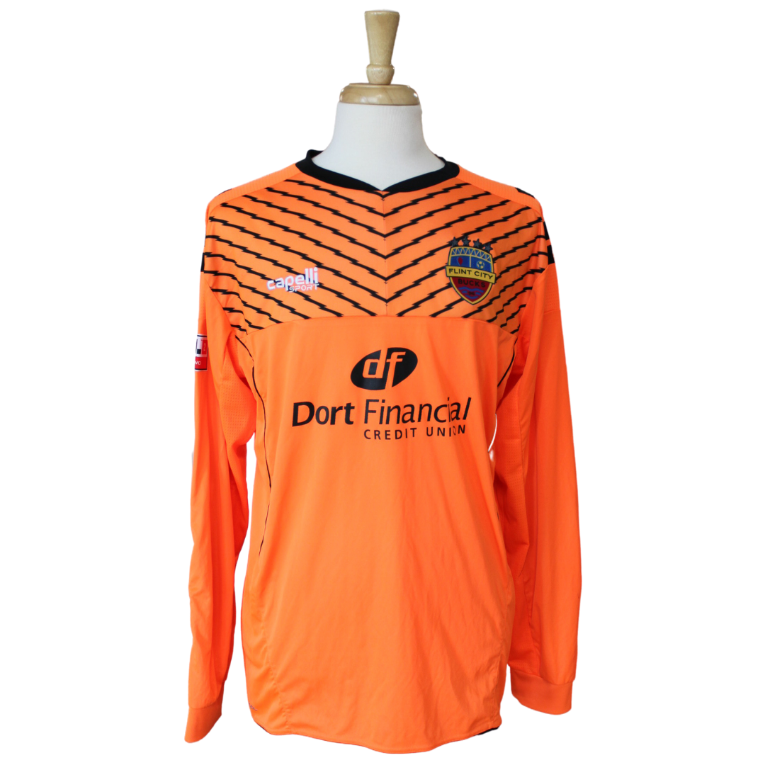 Men's Pitch Star Long Sleeve Goalkeeper Jersey Neon Orange / M