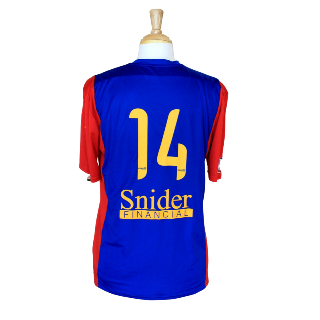 Royal Blue Numbered 2022 Match Worn Four Star Jerseys