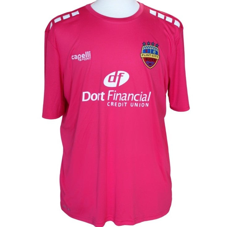 Flint City Bucks Pink Night - 2022 Season Numbered Game Worn Four Star Jerseys