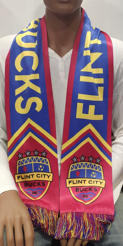 Bucks Red & Blue For The City Scarfs