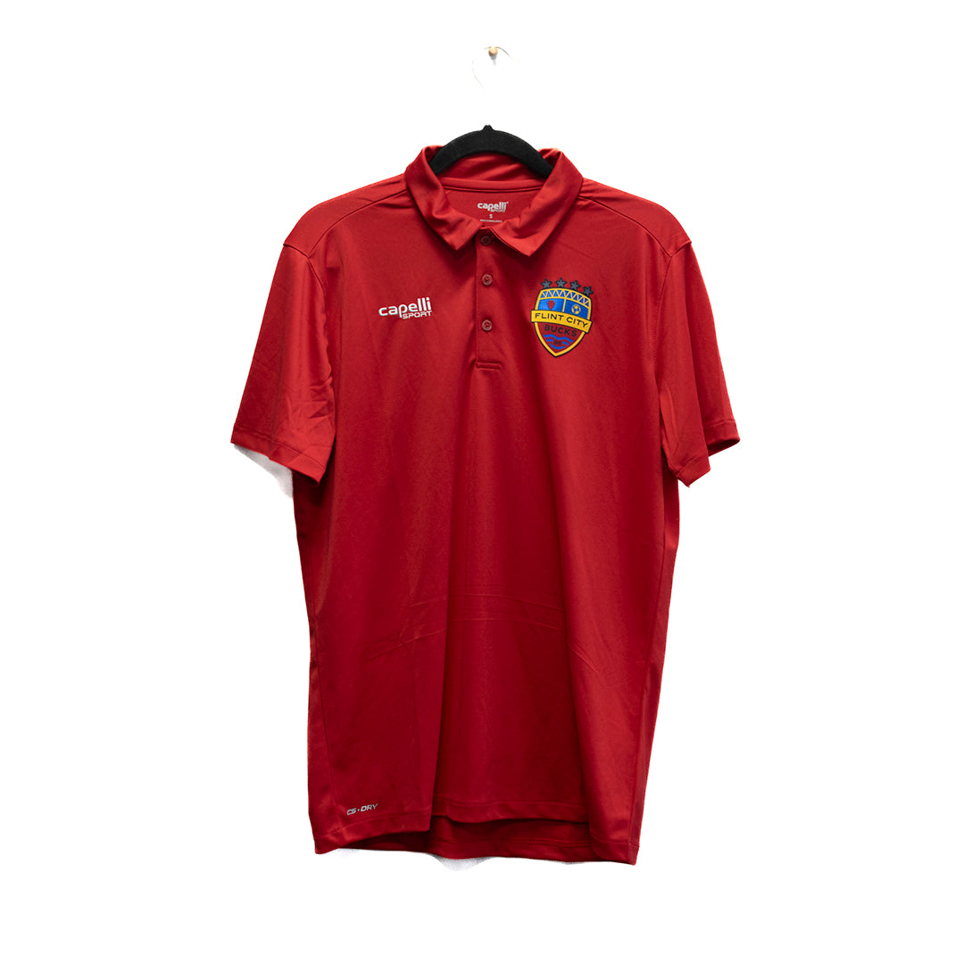 Bucks Capelli Mens Polo Red