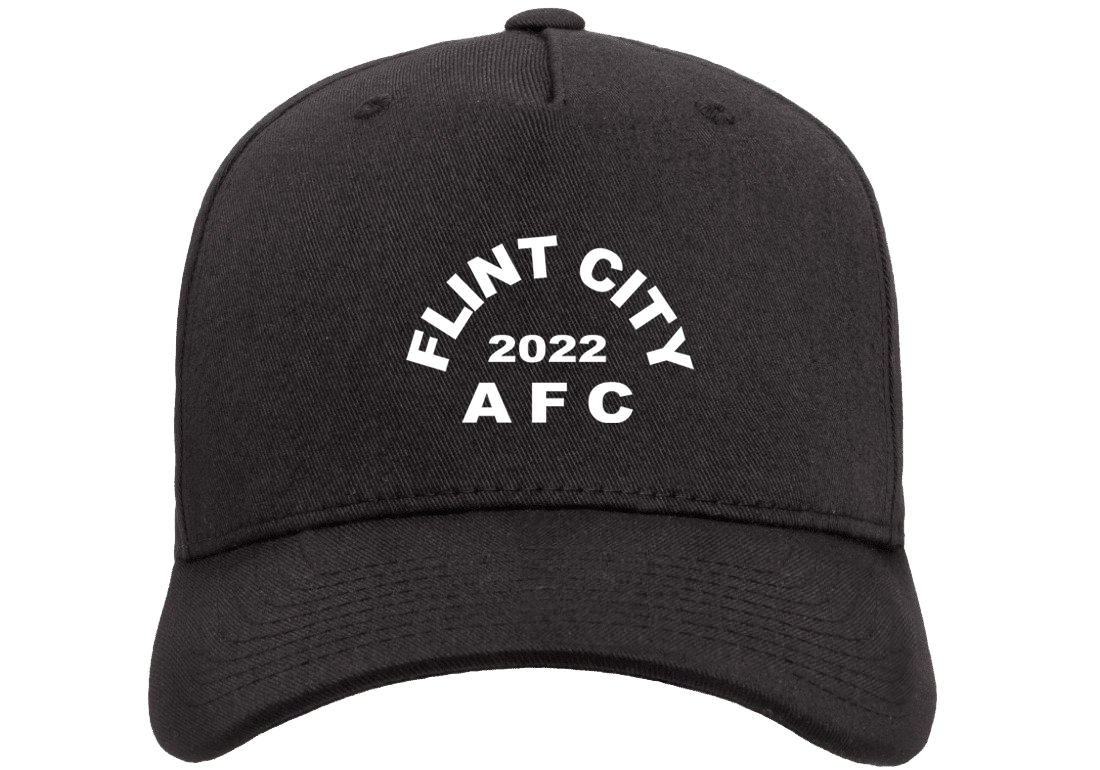 FCAFC Curved Bill Black Cap