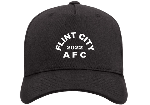 Flint City AFC Curved Bill Black Cap