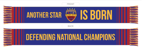 Another Star is Born 4 Star Scarf Flint City Bucks