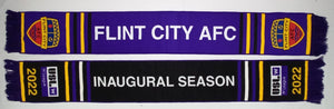 Flint City AFC Scarf Inaugural Season (purple) - USL W League